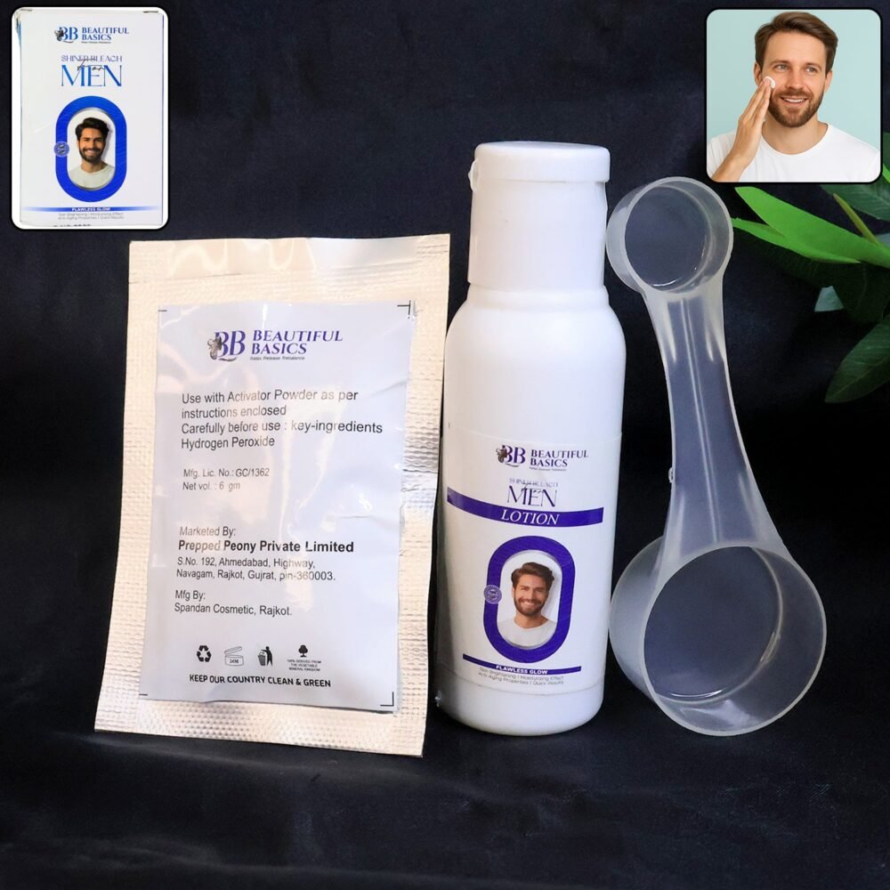shiner-blach-for-men-01.jpg Men's Skin Brightening Bleach Cream Kit – Quick Natural Glow