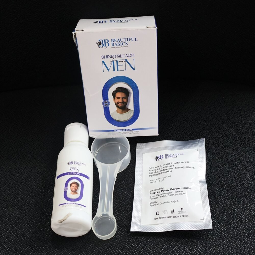 shiner-blach-for-men-08.jpg Men's Skin Brightening Bleach Cream Kit – Quick Natural Glow