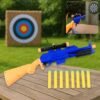 shot-air-gun-01.jpg Shot Air Gun Toy with Scope – Safe Foam Bullet Blaster for Kids
