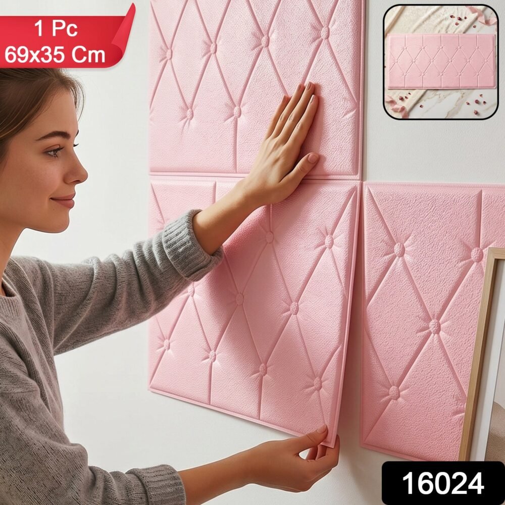 Self Adhesive 3D Foam Wall Panel – Easy DIY Home Decor