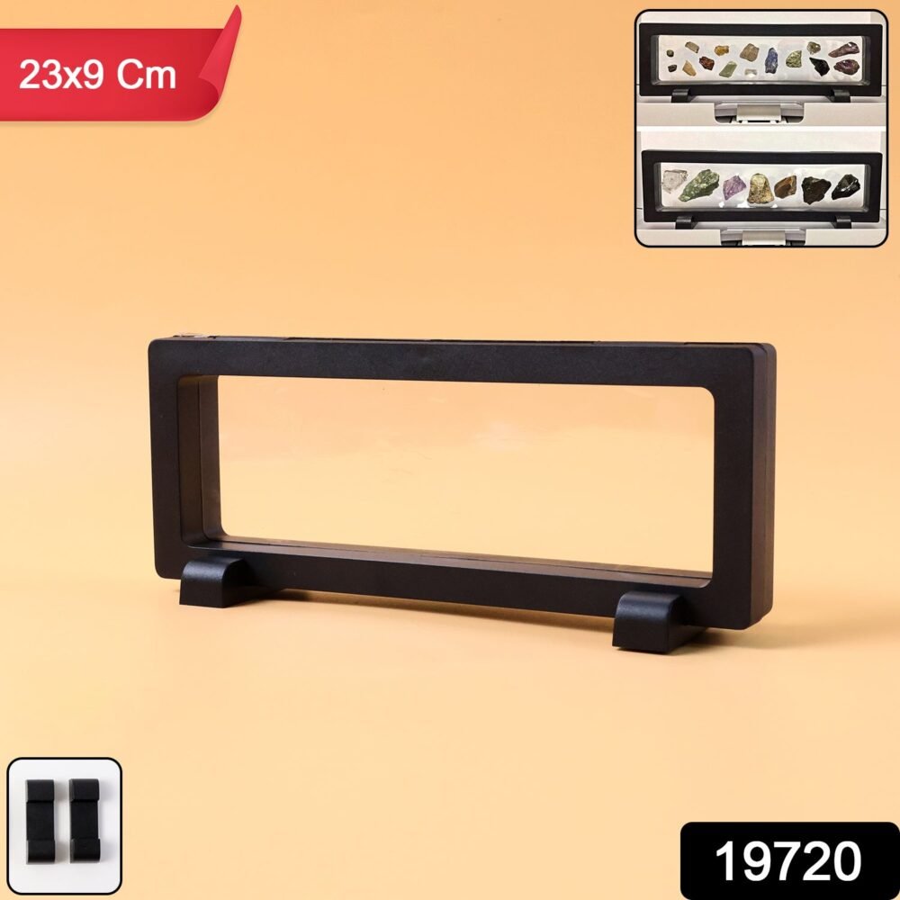 sku_18f334f1-fdfc-4a57-b4f8-45fc768f870a.jpg Jewellery Display Box – Transparent Floating Magnetic Frame 23x9 cm
