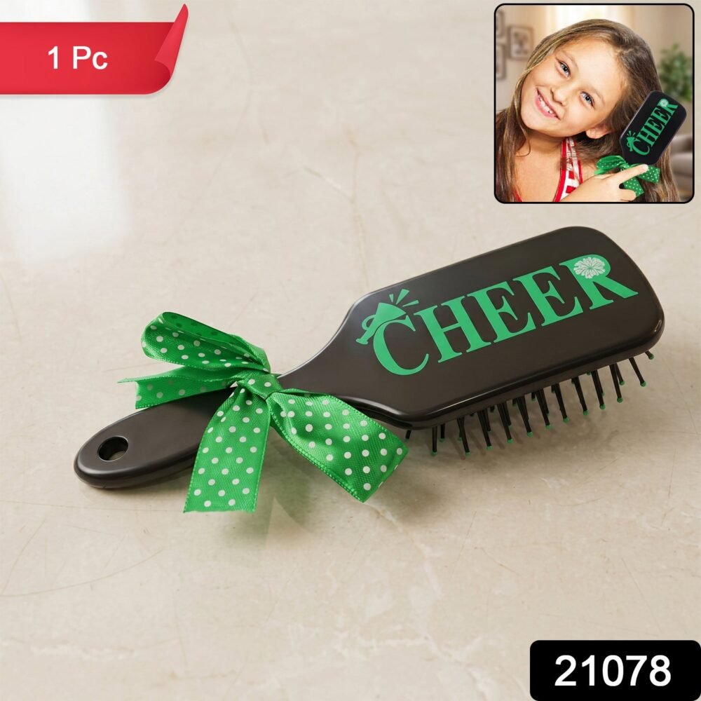 Kids Printed Hair Brush – Gentle Detangling for Soft Hair