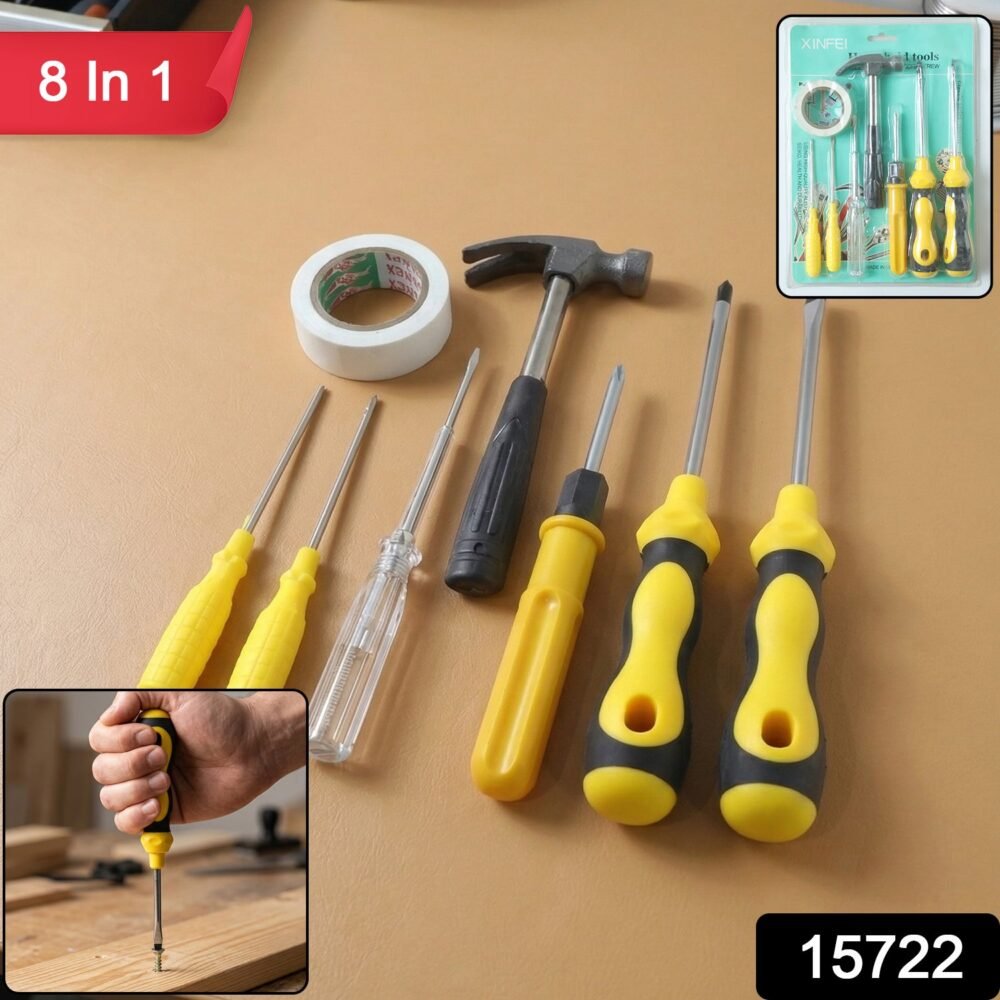 sku_30d3d252-dcb0-48ef-9e9d-9bb05a151558.jpg 8 in 1 Hand Tool Kit – Compact DIY Repair & Maintenance Set