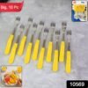 Stainless Steel Big Fork Set – Durable 10-Piece Dining Forks