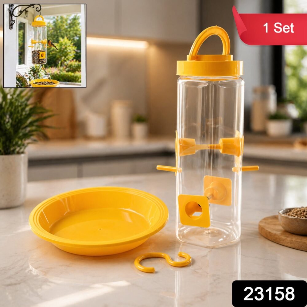 Hanging Bird Feeder – Multi-Port Design for Garden & Balcony