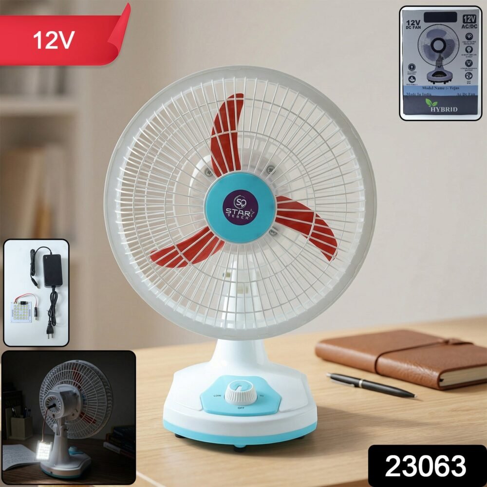 sku_5aa753e7-0b6d-4e5e-8796-00ef1a5c1d71.jpg Rechargeable Table Fan – Portable with LED Light & Dual Power