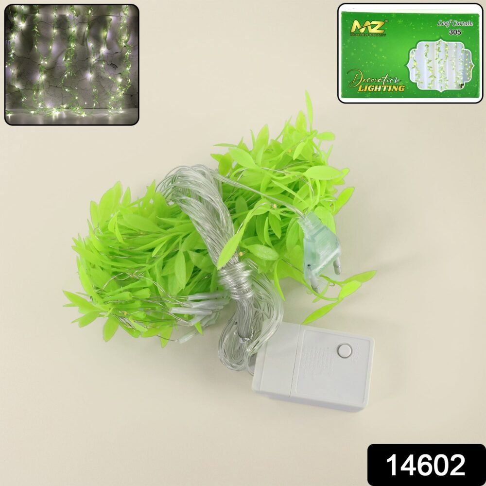LED Leaf String Light – 3 Meter Decorative Green Vine Lighting