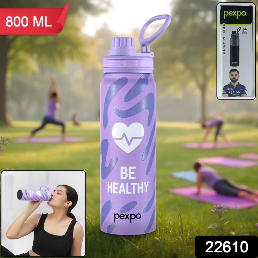 Stainless Steel Water Bottle – Leakproof & Insulated for Daily Use