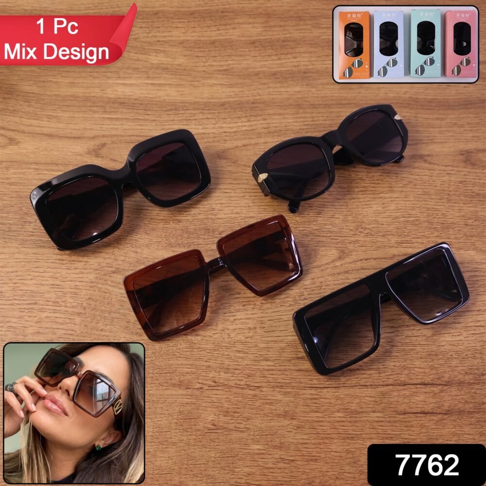 Oversized Square Sunglasses – Trendy Unisex Fashion Eyewear