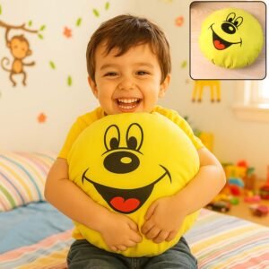 smileypillow-WOSKU-01.jpg Smiley Face Plush Pillow Cushion – Soft & Cozy 30x30 cm