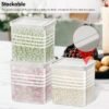 storage-box-04.jpg Airtight Square Plastic Food Storage Container Set – 6-Piece Clear Kit