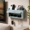 Wall Mounted Storage Organizer Shelf – Space-Saving Bathroom & Kitchen Solution