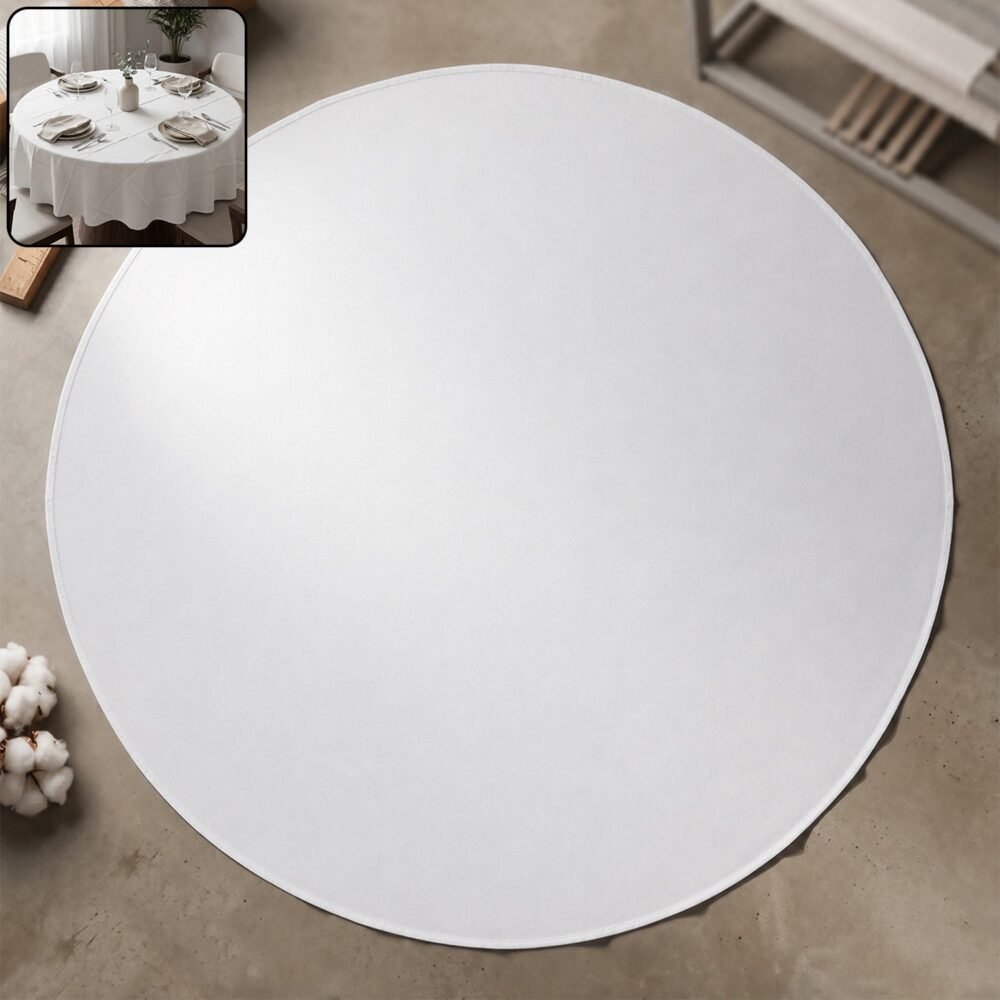 Multipurpose Round Dining Table Mat – Elegant & Protective