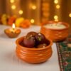 Terracotta-Style Serving Bowl – Glossy, Durable & Multipurpose