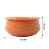 Terracotta-Style Serving Bowl – Glossy, Durable & Multipurpose