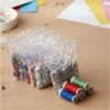transparentZipLockPouches-05.jpg Plastic Zip Lock Bag – Reusable 33x23 cm for Secure Storage