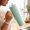 Travel Tumbler – Large 1800ml Capacity with Leak-proof Lid