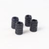 Tire Valve Stem Caps – Durable Silver Aluminium Set of 4