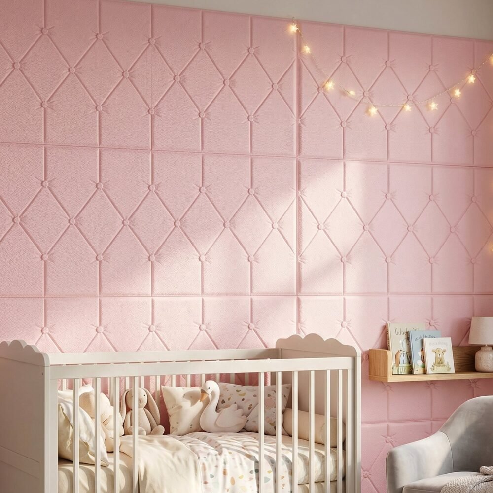 Self Adhesive 3D Foam Wall Panel – Easy DIY Home Decor
