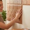Self-Adhesive 3D Foam Wall Panel – Stylish & Impact-Resistant