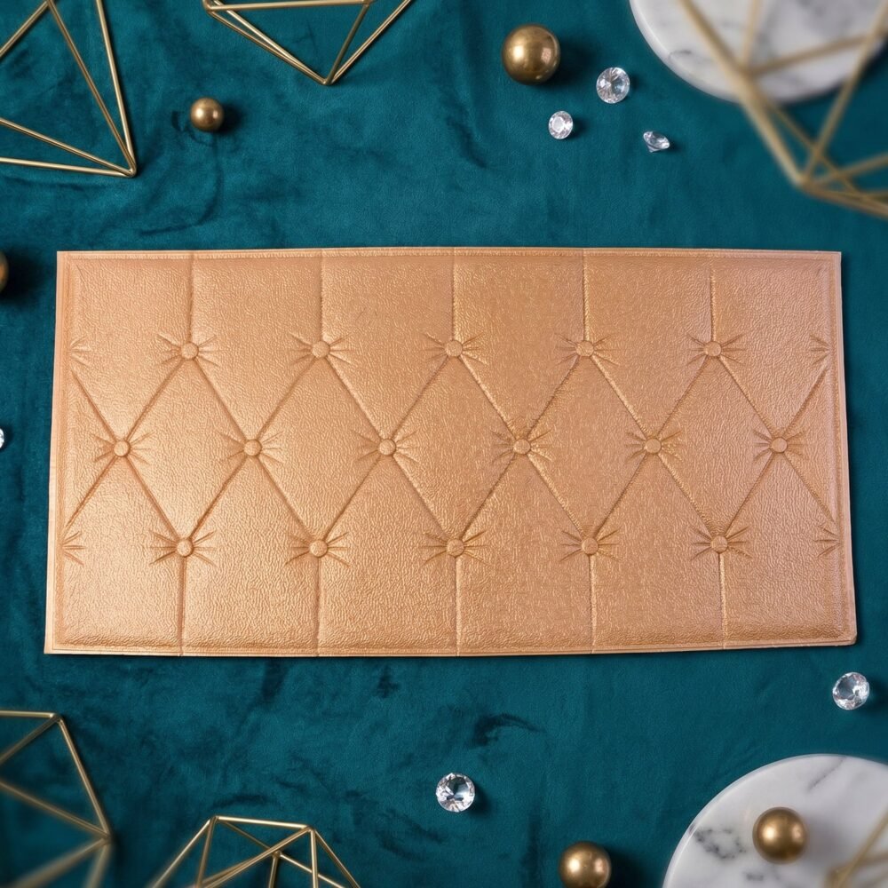 Self-Adhesive 3D Foam Wall Panel – Stylish & Impact-Resistant