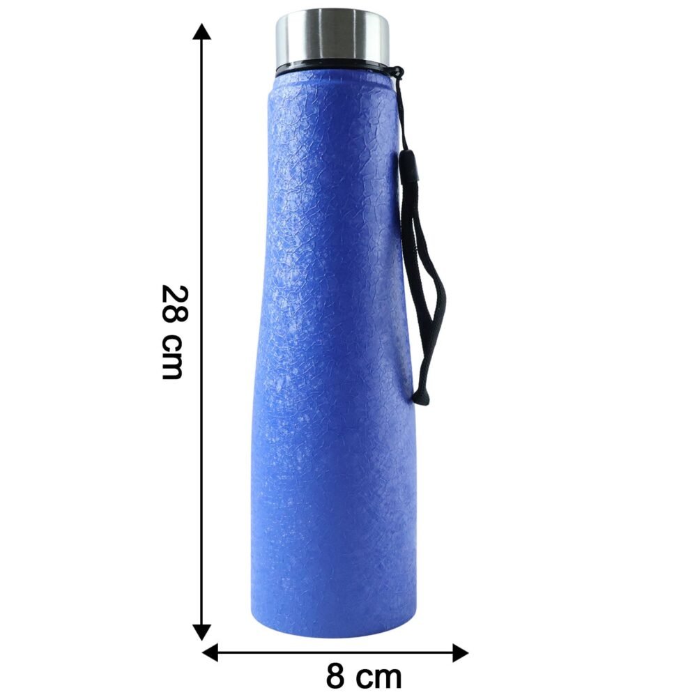 Stainless Steel Water Bottle 1000 ML – Leakproof with Carry Strap