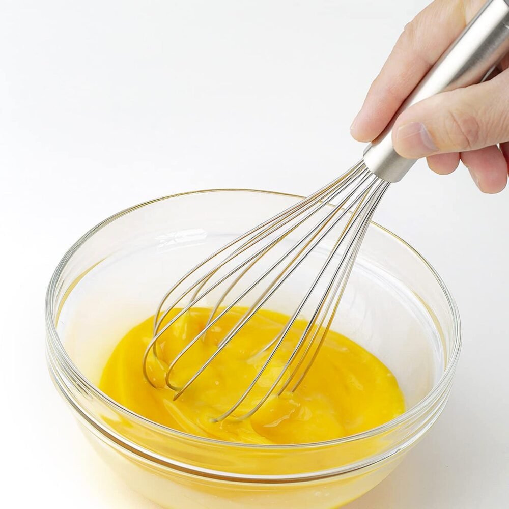 Stainless Steel Balloon Whisk – Durable 24cm Kitchen Tool