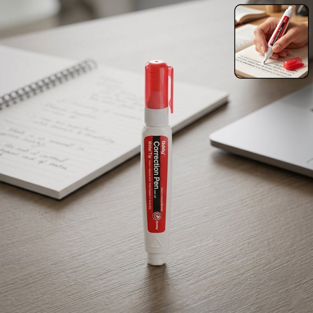 whitenerpen1.jpg Correction Pen – Precise, Quick-Dry & Mess-Free for Clear Writing