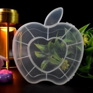 01_249124fd-5417-4d09-8145-25194f9de3d4.jpg Apple Shape Jewellery Box – Transparent Plastic Organizer | LilyGleam