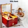 Ballerina Music Box – Hand Crank Piano & Storage |