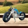 Metal Bike Construction Kit – 140 Part STEM Toy | Little Blocks