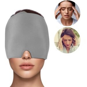 01_81ba8ddc-c27a-4f4e-9314-d5e45e94edcc.jpg Migraine Relief Cap – Cooling Gel Head Wrap for Headaches | GlowForm
