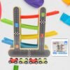 01_8b25f2d6-1243-498d-a7d5-c2cd19076fa9.jpg Wooden Race Track – 4-Level Car Ramp Set for Toddlers | Action Legion