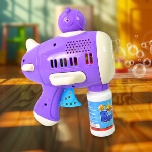 Bubble Gun Toy – Automatic LED Leak-Proof Fun for Kids | Aditi