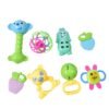 Baby Rattle & Teething Set – 8-Piece Non-Toxic | Aditi