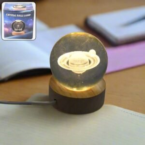 01_e0224d42-74b0-40b9-9c41-a0b748e7e172.jpg Astronaut Crystal Ball Lamp – 3D Night Light with Wood Base | Indo Glow