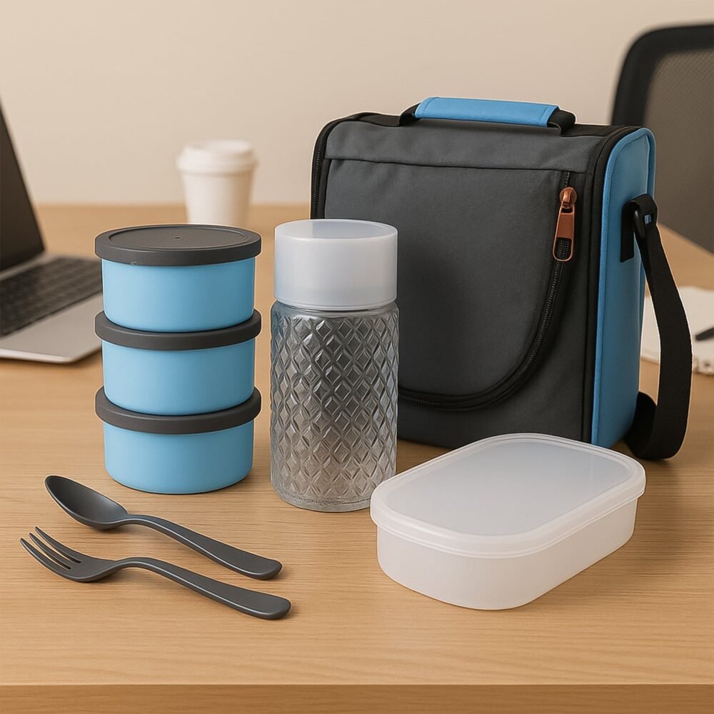 01_e4766d6b-9a08-4f72-beeb-1ea03408ebe6.jpg Lunch Box Set – Insulated & Leakproof with Bag | Lunchie Bunchie