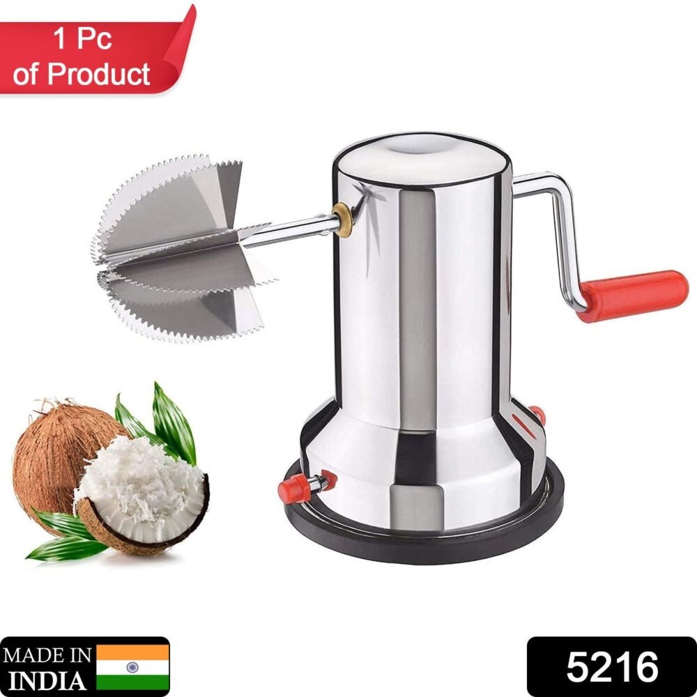Coconut Scraper Manual Steel – Durable Kitchen Tool | Styleva