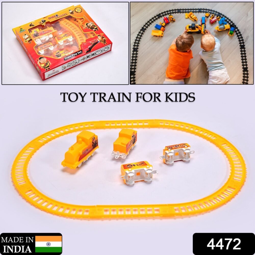 Kids Toy Train Set - Battery Operated High-Speed Play Set | Spark Tots