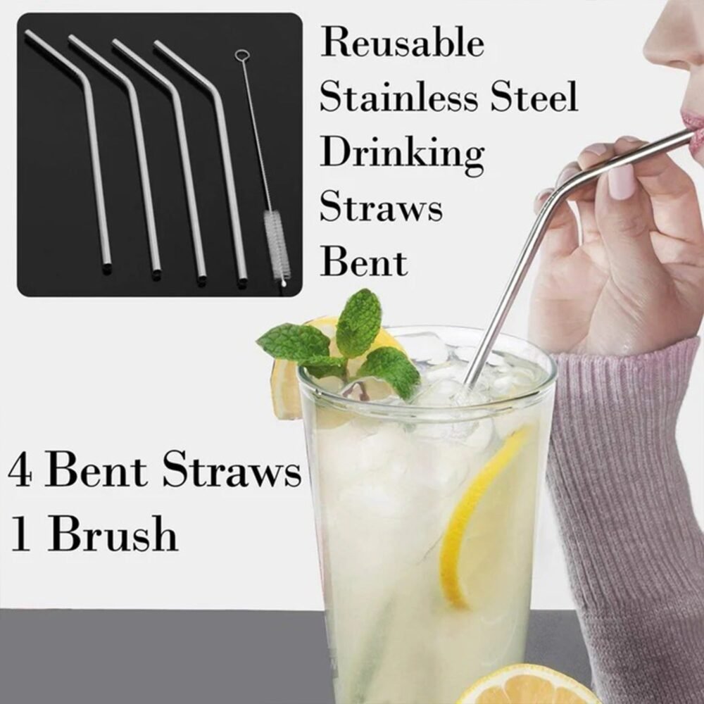 01b243e0-aa68-4d65-b72d-87157abaf298.jpg Stainless Steel Straws – Reusable Bent Set with Brush | Siplix