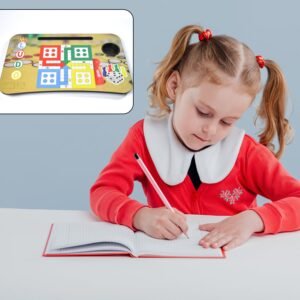 Foldable Study Table – Ludo Design for Kids | Little Learners