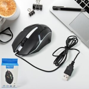 Wired Gaming Mouse – Ergonomic RGB Lighting, High Performance | Compshop