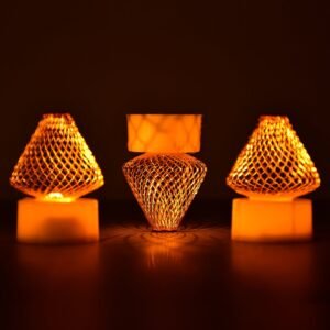 Flameless LED Tea Light Candles 12 Pcs – Safe Home Decor | Styleva