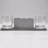 Wine Glass Holder Set – Elegant Marble & Lead-Free Glasses | Indo Glow