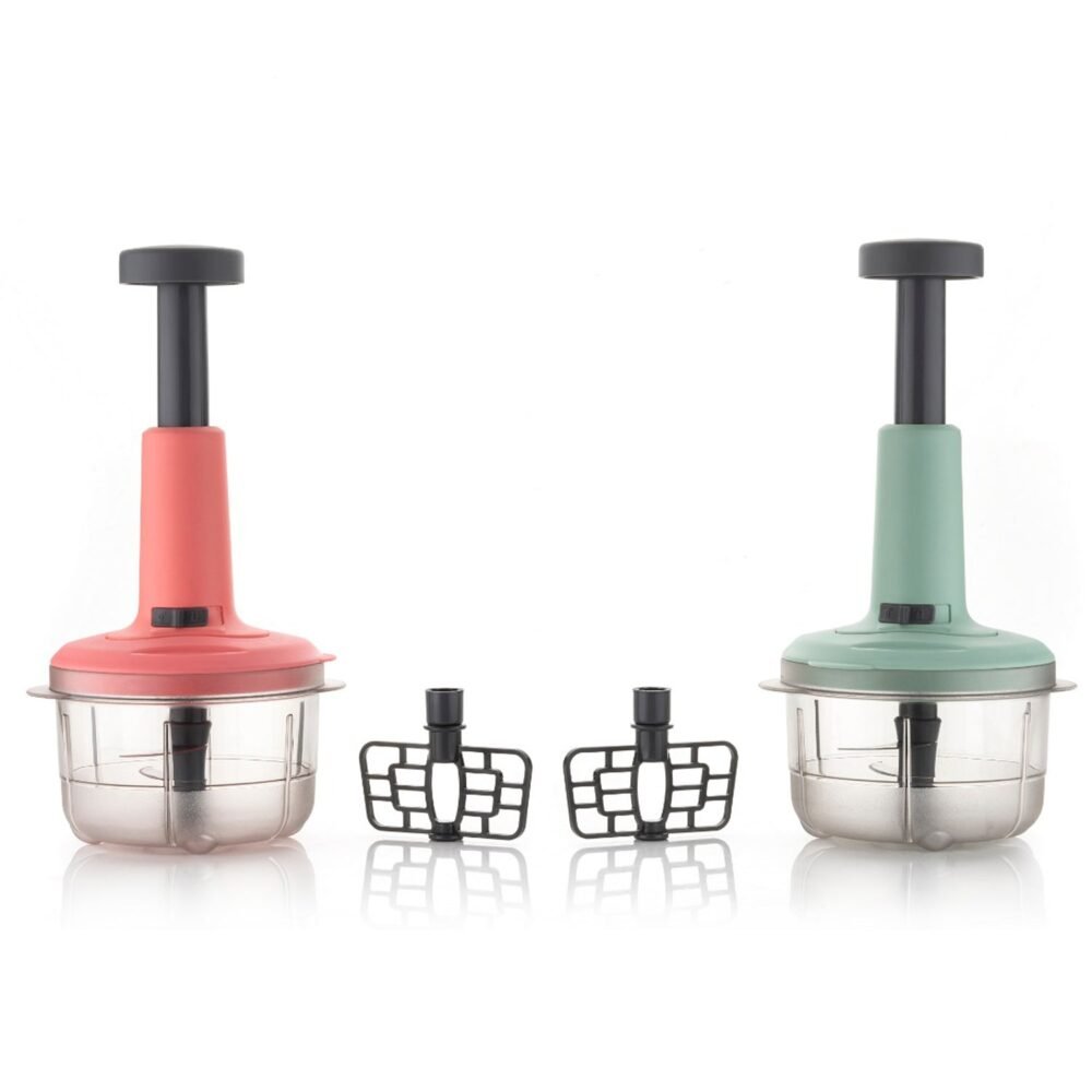 Push Chopper 800ml – Stainless Steel Blade for Quick Prep | Gamevana