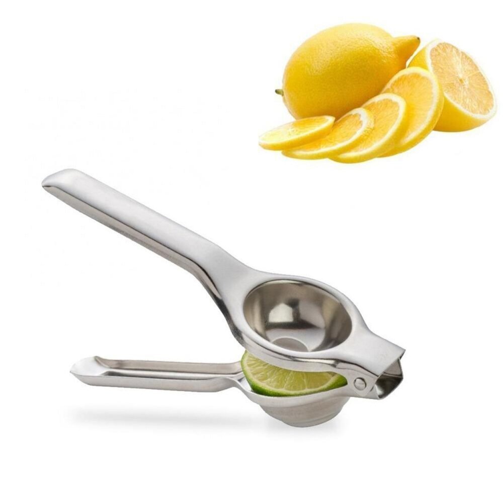 Stainless Steel Lemon Squeezer – Effortless Juicing | Indo Glow