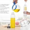Oil Dispenser 1L – Clear Drip-Free Plastic Bottle | Vastate