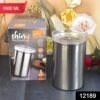 Stainless Steel Airtight Container – 1000 ML with Lid | Konvex