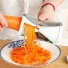 Vegetable Spiralizer – Handheld Stainless Steel Slicer | Quickslice