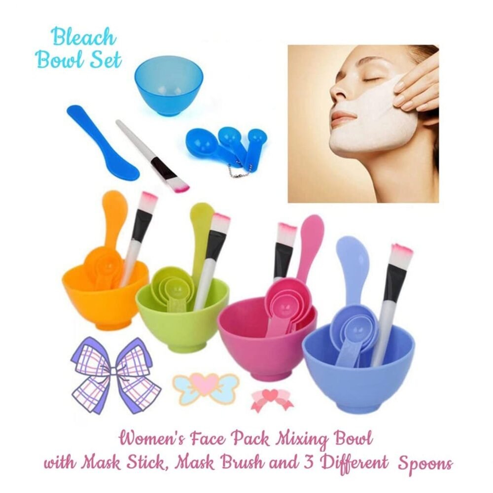 Facial Mask Bowl Set – 6-Piece Skincare Mixing Kit | GlowForm